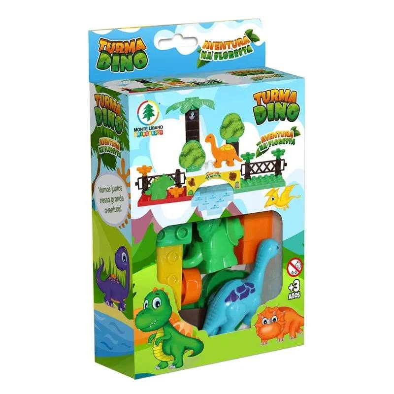DINO MONTAR AVENTURA NA FLORESTA